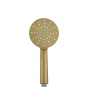 Round Brushed Gold Hand Shower